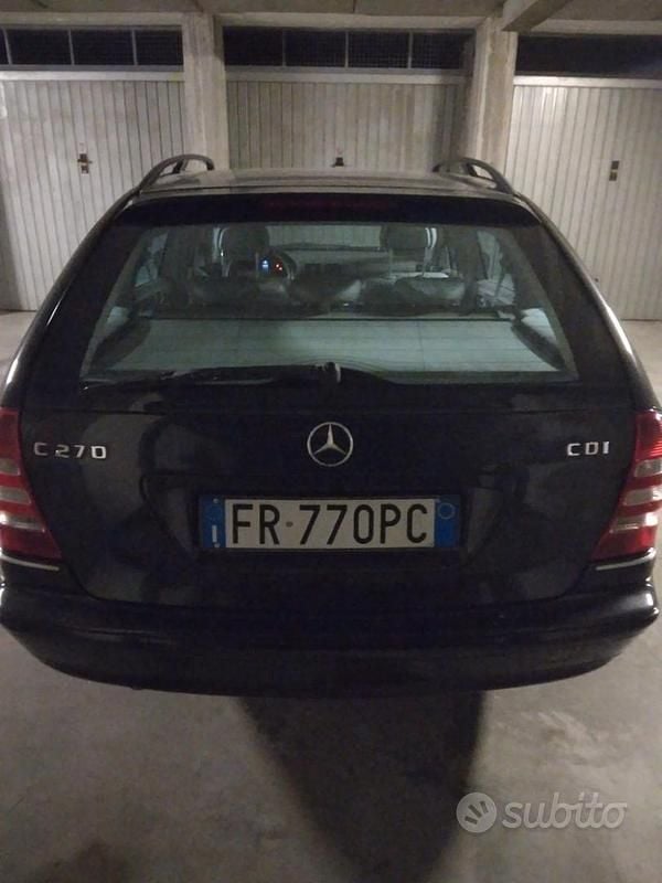 Usata Mercedes C270 2004 Nero Station wagon