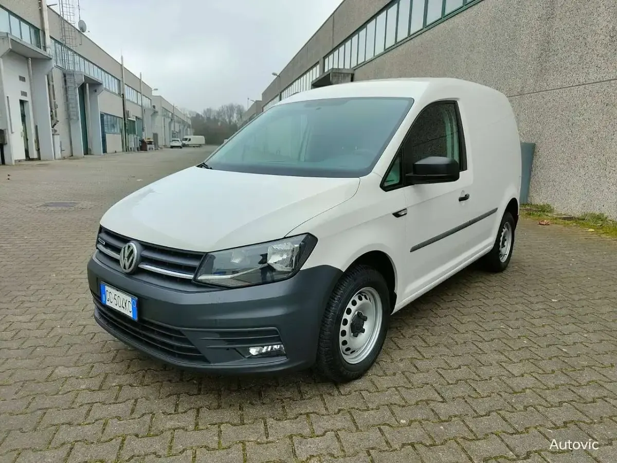 Usata VW Caddy Business 110 CV (80 kW) 2020 Bianco Monovolume