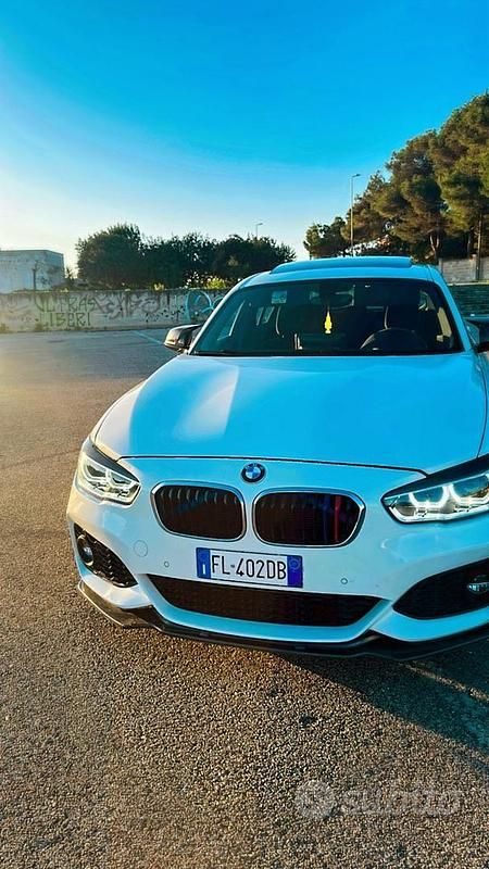 Usata BMW 116 Efficient Dynamics 116 CV (85 kW) 2017 Bianco Utilitaria