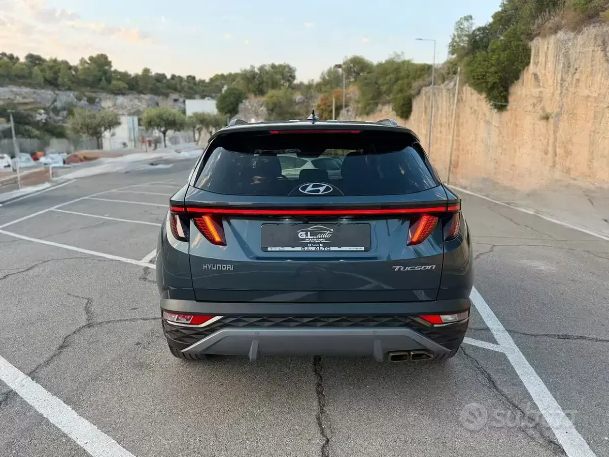 Usata Hyundai Tucson 116 CV (85 kW) 2021 Blu SUV
