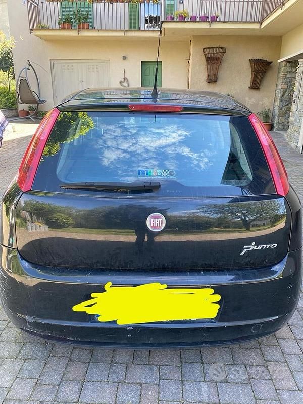 Usata Fiat Grande Punto 2008 Nero Utilitaria