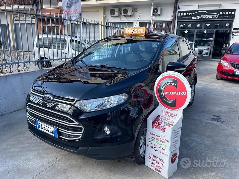 Usata Ford Ecosport Titanium 90 CV (66 kW) 2015 Nero SUV