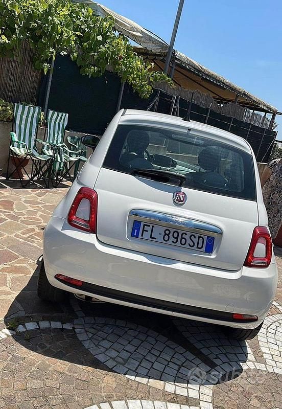 Usata Fiat 500 95 CV (69 kW) 2017 Bianco Berlina