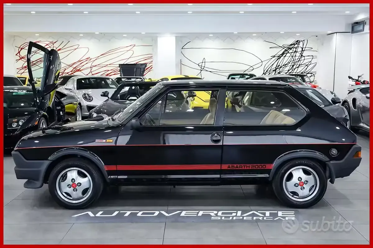 Usata Fiat Ritmo Abarth 125 CV (91 kW) 1982 Nero Utilitaria