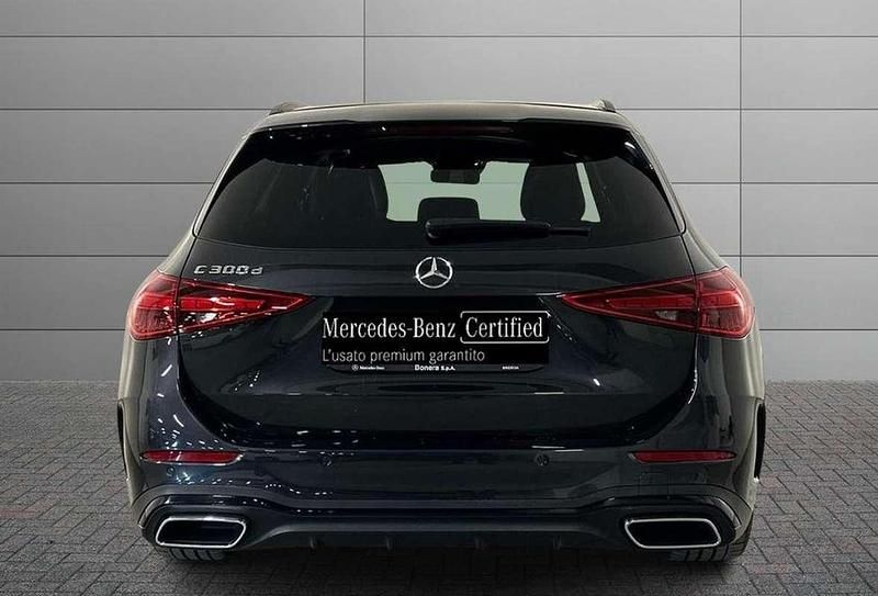 Usata Mercedes C300e AMG Line Premium Plus 265 CV (194 kW) 2022 Grigio Station wagon