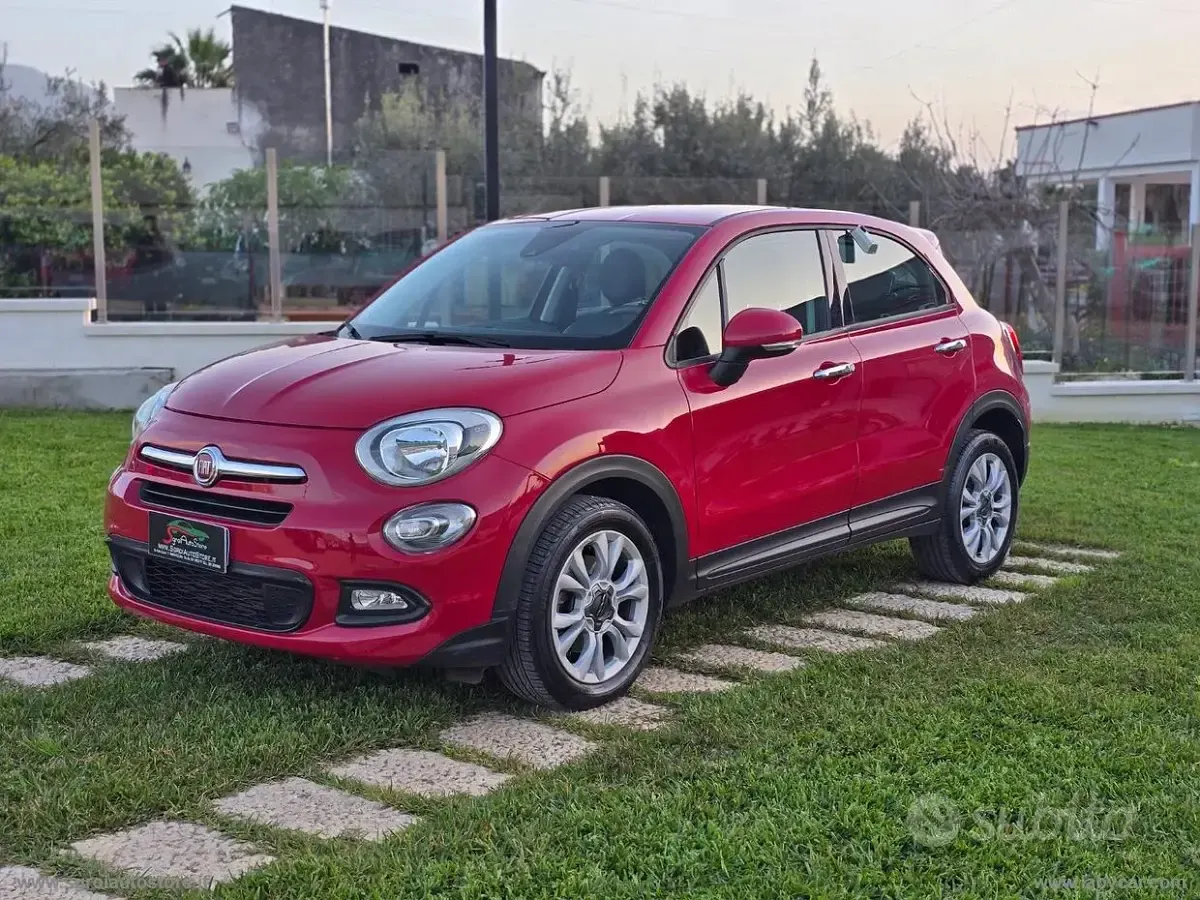 Usata Fiat 500X Business 95 CV (69 kW) 2016 Rosso SUV