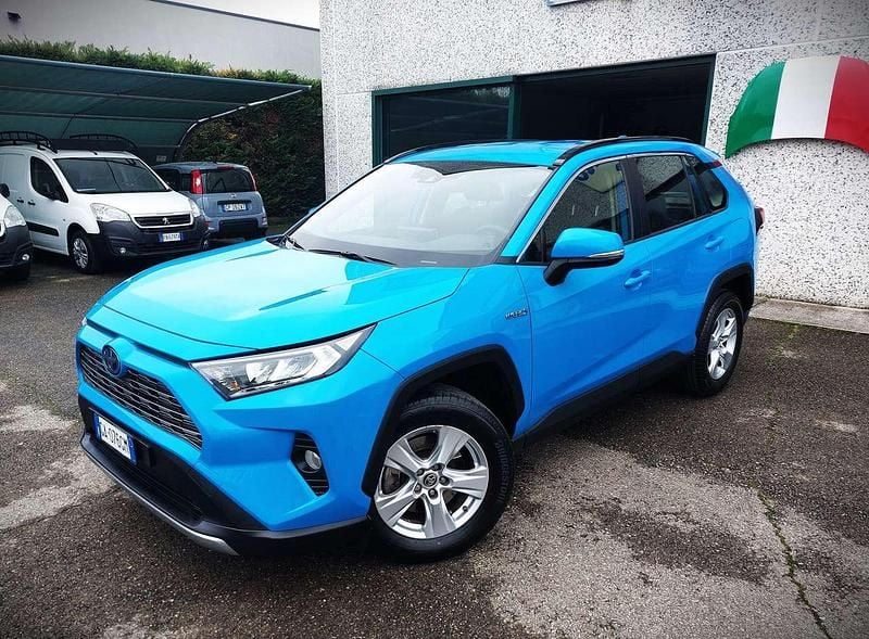 Usata Toyota RAV4 Hybrid Business Edition 178 CV (130 kW) 2020 Blu/azzurro SUV