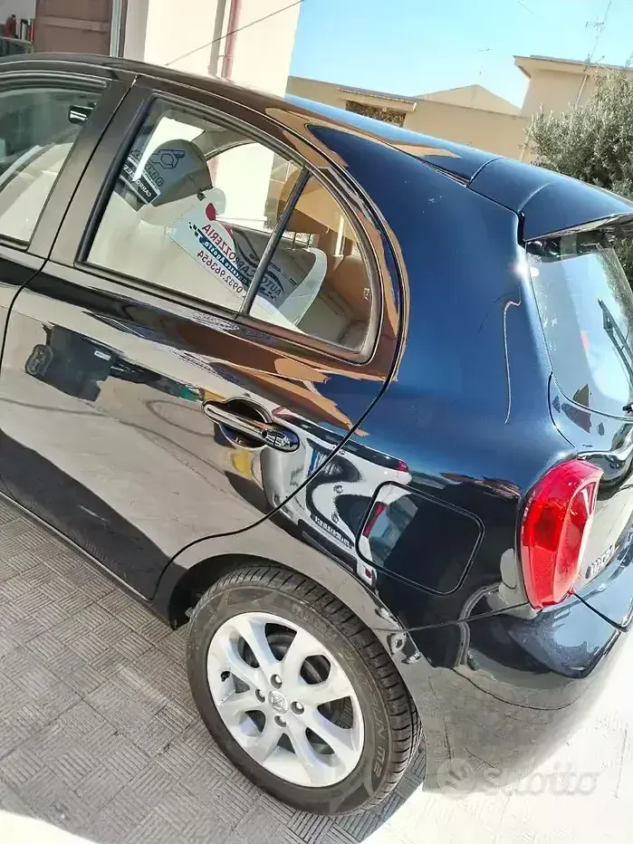 Usata Nissan Micra 80 CV (58 kW) 2017 Nero Utilitaria