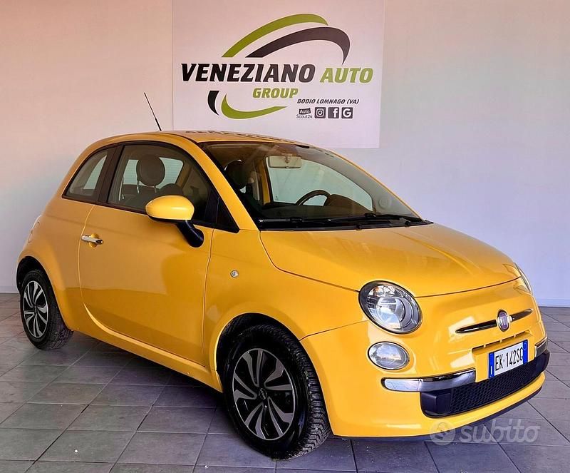 Usata Fiat 500 Pop 69 CV (50 kW) 2009 Giallo Cabrio