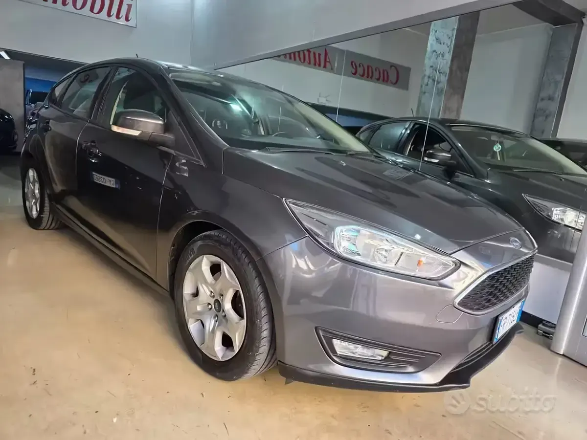 Usata Ford Focus Titanium 95 CV (69 kW) 2018 Grigio Berlina