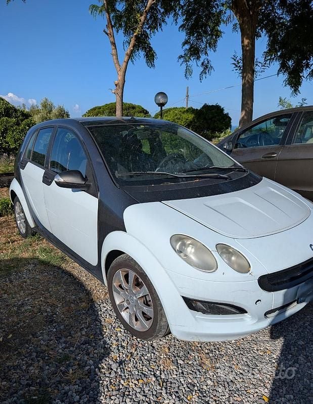 Usata Smart ForFour 95 CV (69 kW) 2005 Bianco Utilitaria