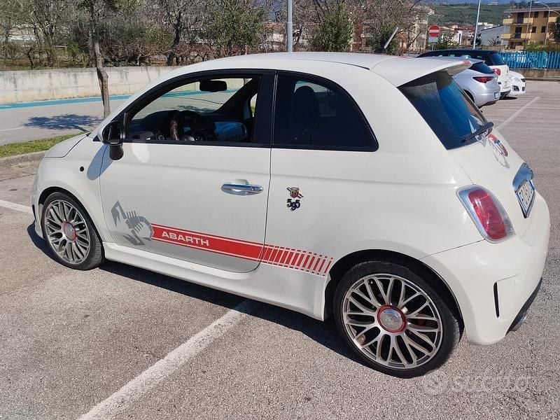 Usata Abarth 500 140 CV (102 kW) 2012 Bianco Berlina