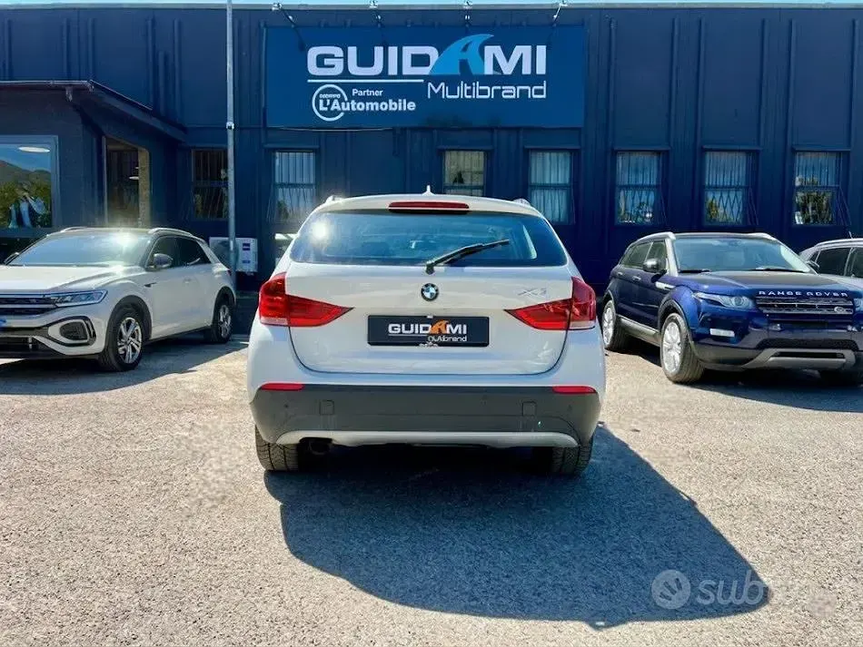 Usata BMW X1 Efficient Dynamics 177 CV (130 kW) 2011 Bianco SUV