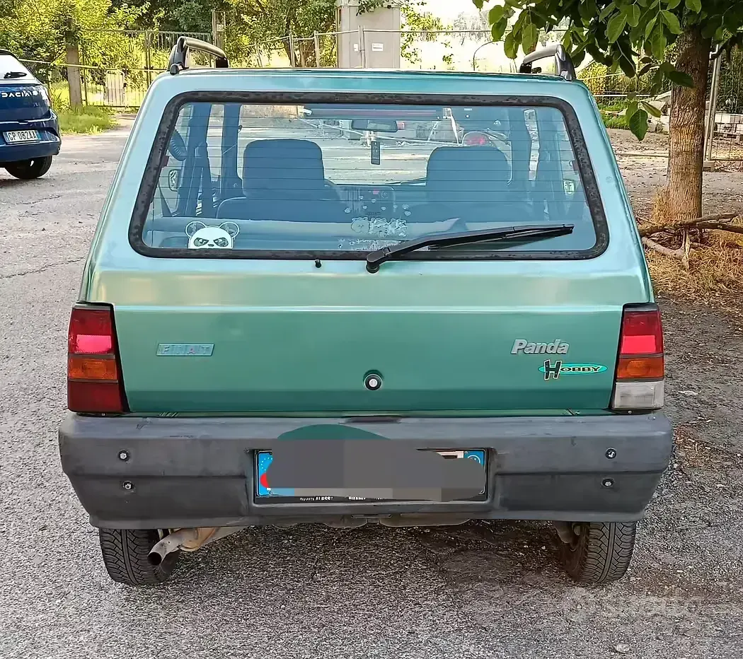 Usata Fiat Panda 54 CV (39 kW) 2001 Verde Berlina