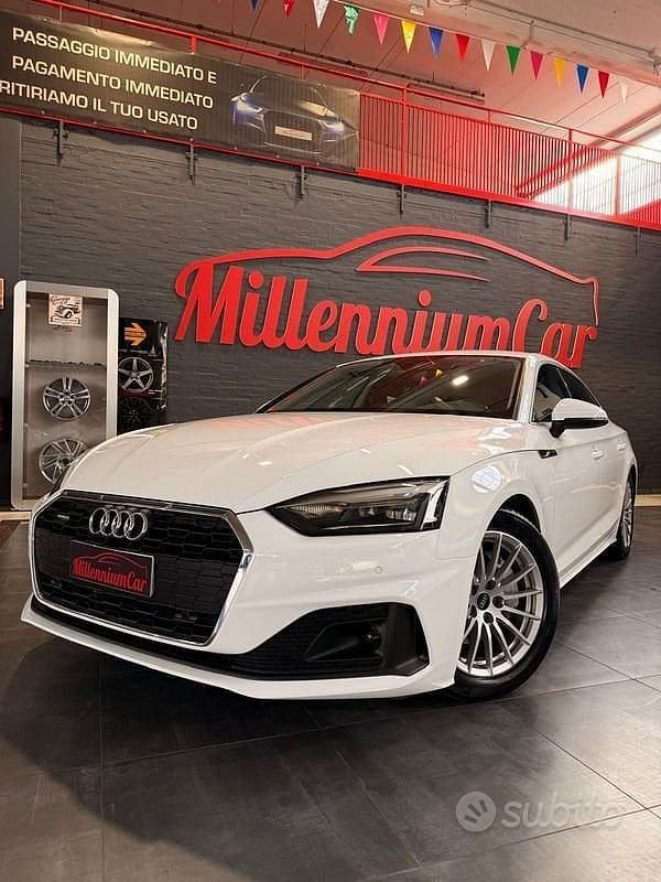Usata Audi A5 Sportback Premium 204 CV (150 kW) 2022 Bianco Utilitaria