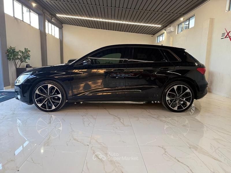 Usata Audi A3 S-Line 150 CV (110 kW) 2021 Nero Berlina