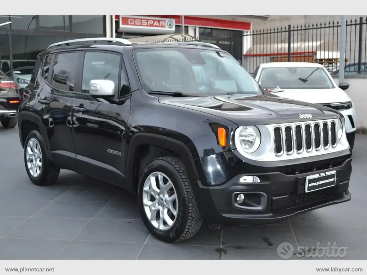 Usata Jeep Renegade Limited 140 CV (102 kW) 2015 Nero SUV