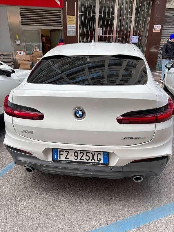 Usata BMW X4 M Sport 190 CV (139 kW) 2020 Bianco SUV
