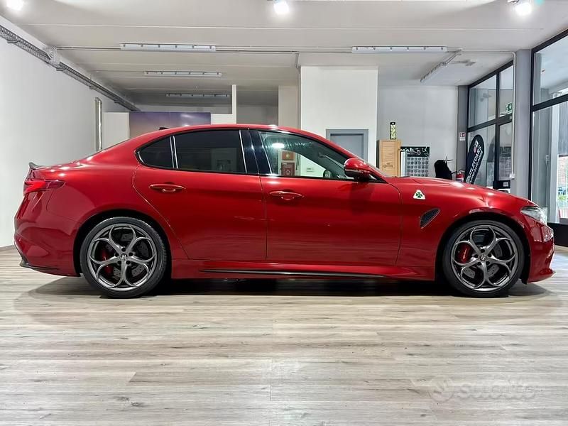 Usata Alfa Romeo Giulia Quadrifoglio 510 CV (375 kW) 2017 Rosso Berlina