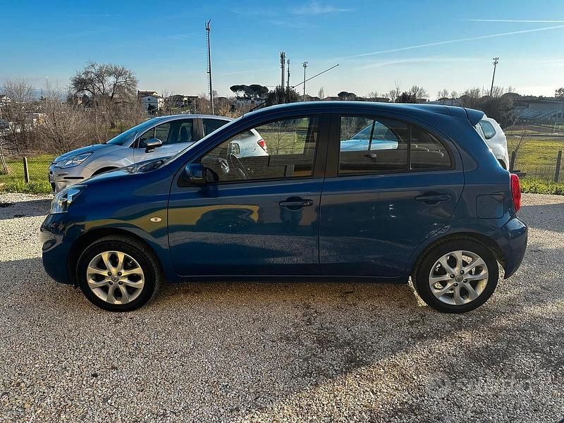 Usata Nissan Micra Acenta 80 CV (58 kW) 2016 Blu Berlina