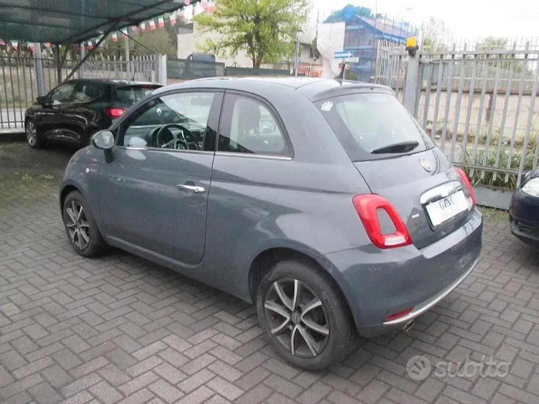 Begagnad Fiat 500 Riva 95 HK (69 kW) 2017 Grå Sedan