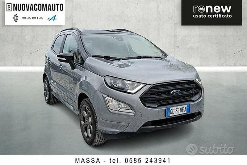 Usata Ford Ecosport ST-Line 125 CV (91 kW) 2021 Grigio SUV