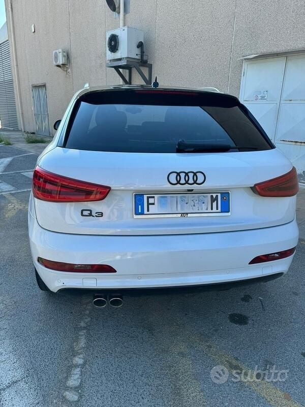 Usata Audi Q3 177 CV (130 kW) 2012 Bianco SUV
