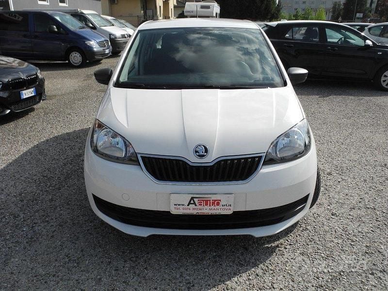 Usata Skoda Citigo G-TEC Active 68 CV (50 kW) 2019 Bianco Utilitaria