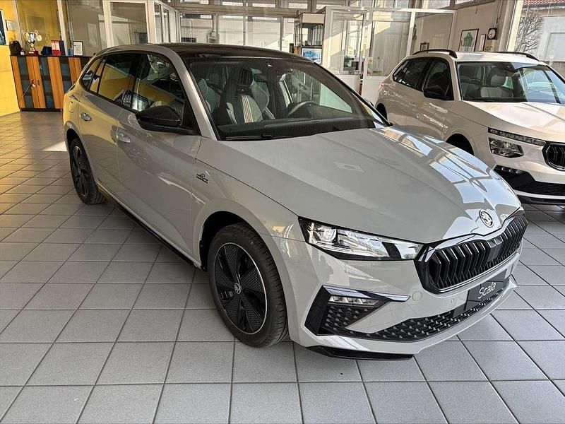 Nuova Skoda Scala Monte Carlo 116 CV (85 kW) 2026 Grigio acciaio Utilitaria