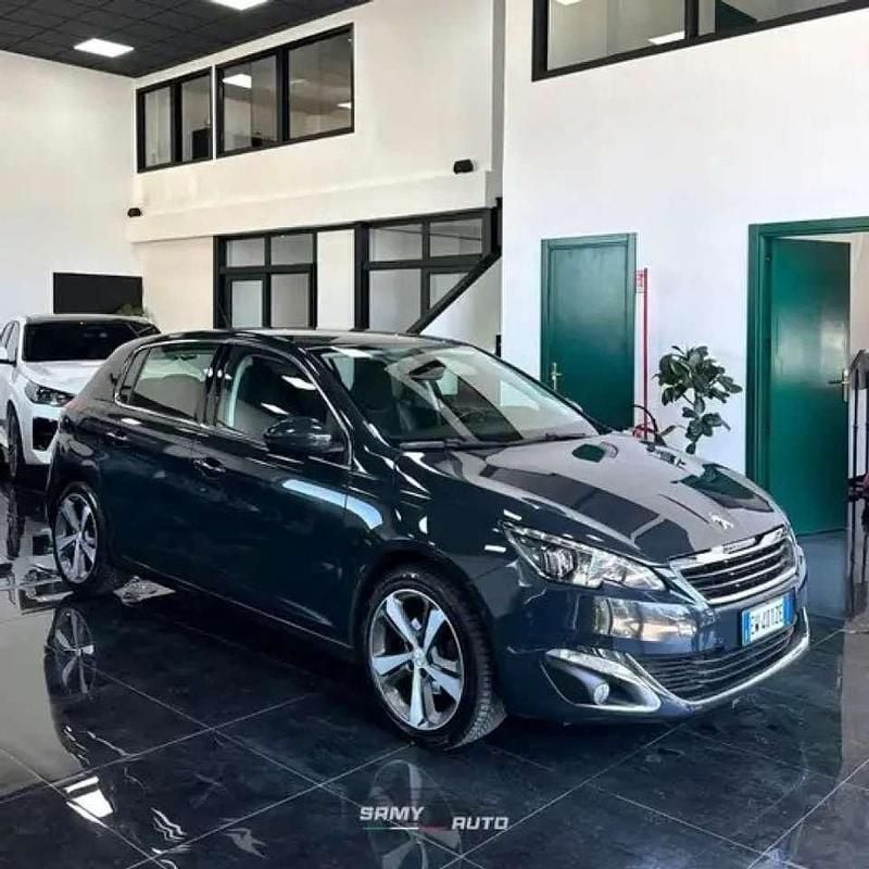 Usata Peugeot 308 Allure 116 CV (85 kW) 2014 Blu/azzurro Berlina