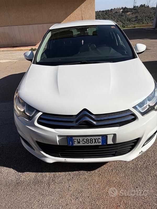 Usata Citroën C4 2018 Bianco Berlina