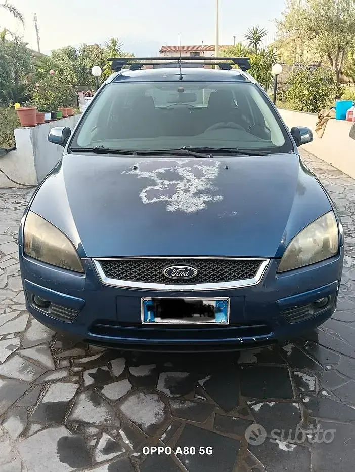 Usata Ford Focus Style 90 CV (66 kW) 2008 Blu Station wagon