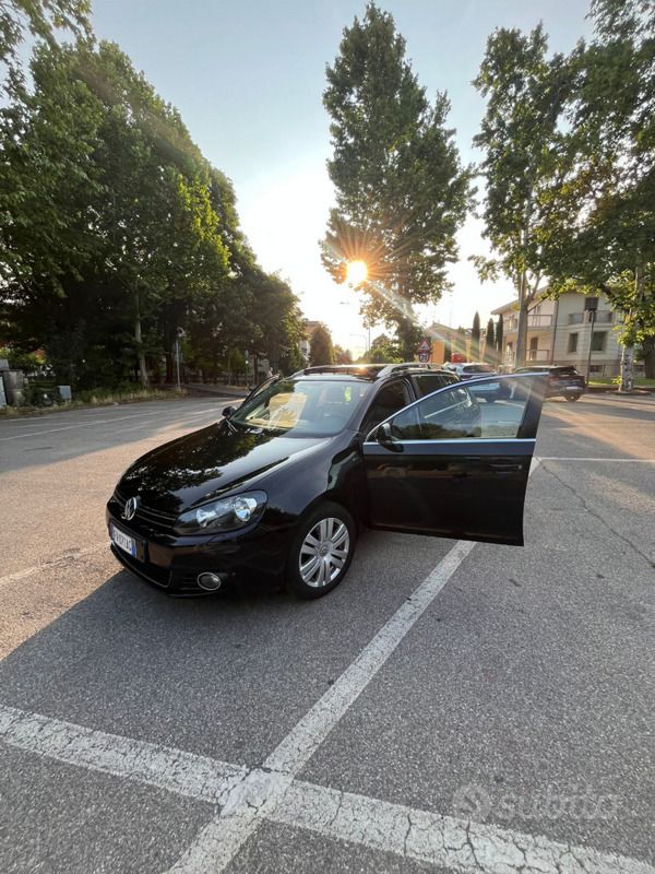 Usata VW Golf VI 140 CV (102 kW) 2011 Nero Utilitaria