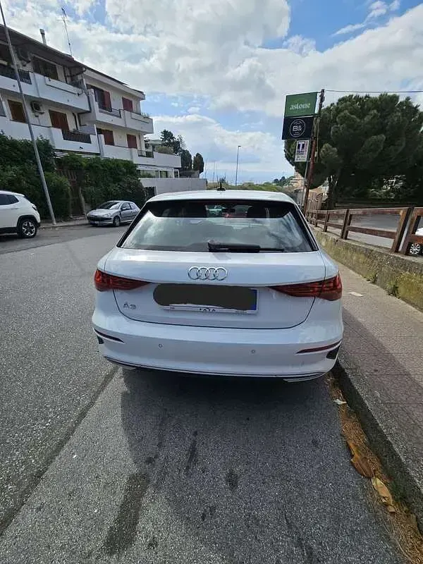 Usata Audi A3 Advanced Plus 116 CV (85 kW) 2022 Bianco Berlina