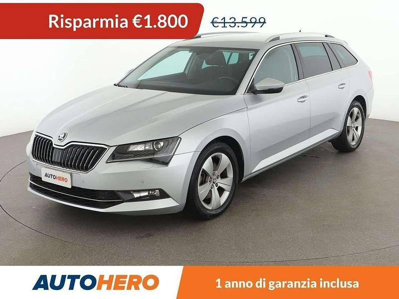 Argento Usata 2017 Skoda Superb Executive Station wagon | 11.799 € (Super prezzo) - Immagine 1/3