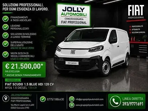 Usata Fiat Scudo 120 CV (88 kW) 2026 Furgone