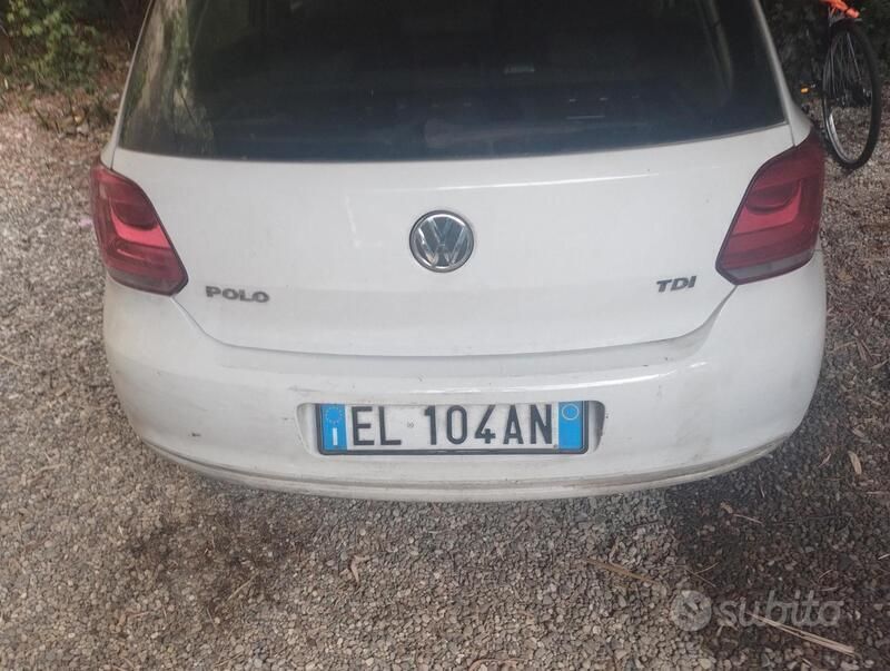 Usata VW Polo 90 CV (66 kW) 2012 Bianco Berlina