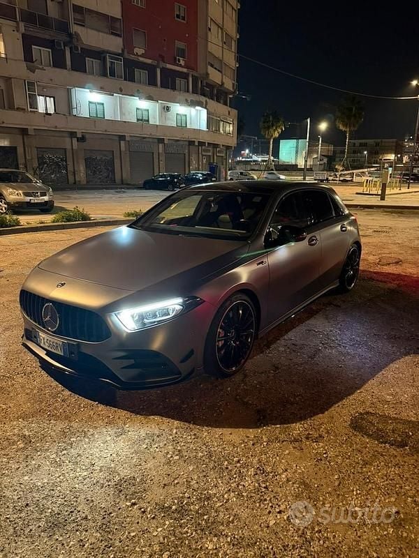 Usata Mercedes A35 AMG AMG 306 CV (225 kW) 2019 Grigio Berlina