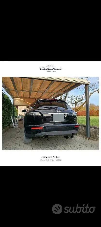 Usata Infiniti Fx35 280 CV (205 kW) 2008 Nero SUV