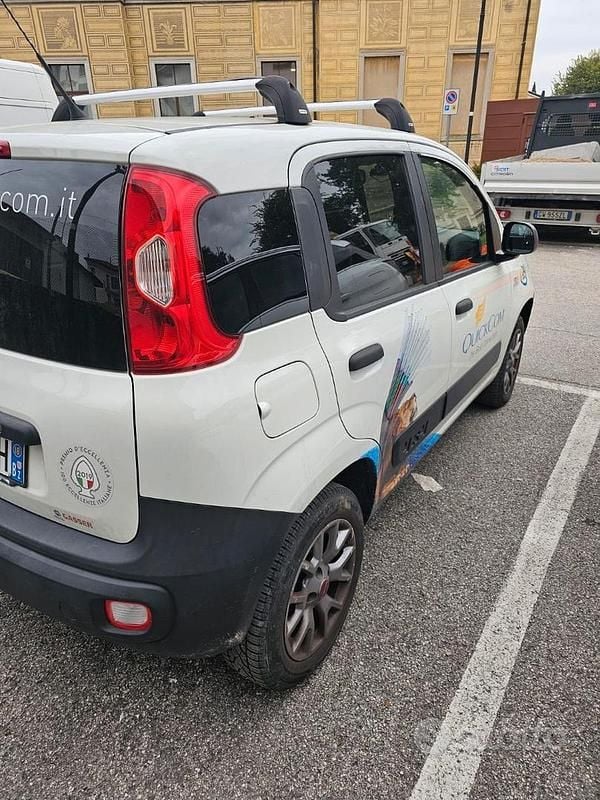 Usata Fiat Panda 4x4 2018 Bianco Utilitaria