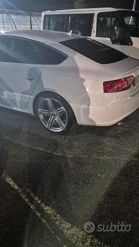 Usata Audi A5 249 CV (183 kW) 2010 Bianco Coupé