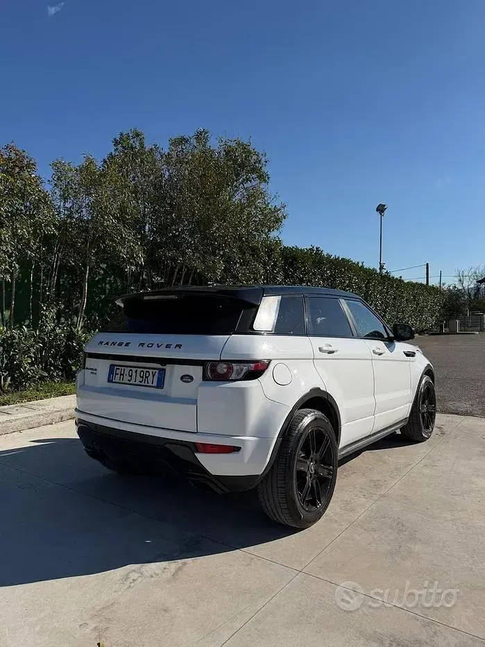 Usata Land Rover Range Rover evoque 190 CV (139 kW) 2014 Bianco Berlina
