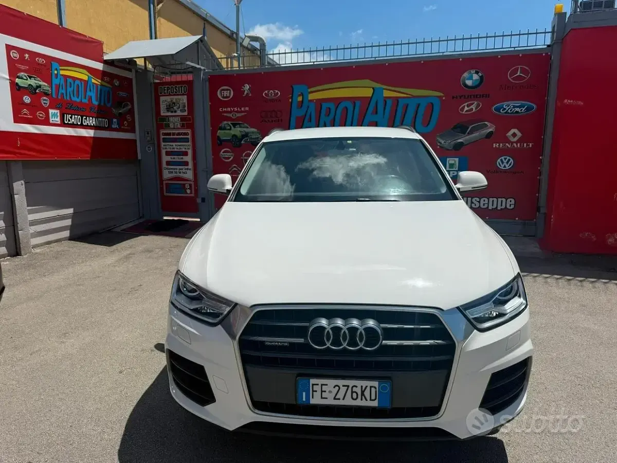 Usata Audi Q3 Ambiente 150 CV (110 kW) 2016 Bianco SUV