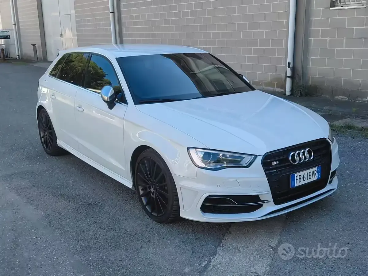 Usata Audi S3 Ambiente 300 CV (220 kW) 2016 Bianco Berlina