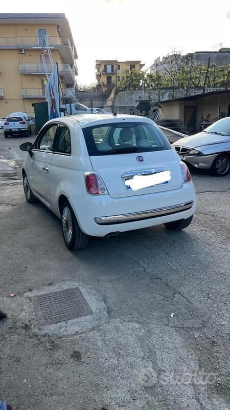 Usata Fiat 500 69 CV (50 kW) 2013 Bianco Utilitaria