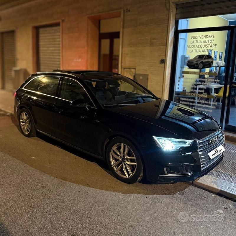 Usata Audi A4 S-Line 190 CV (139 kW) 2017 Nero Station wagon