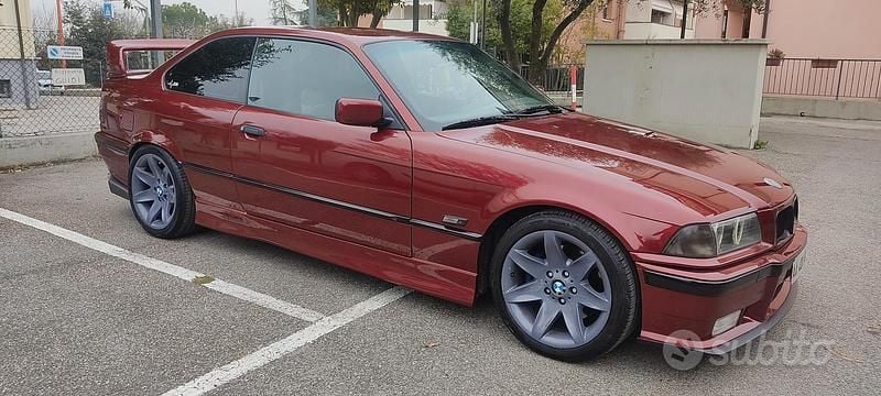 Usata BMW 325 192 CV (141 kW) 1994 Rosso Coupé