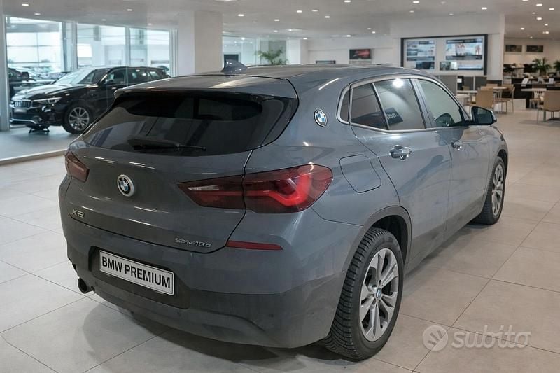 Usata BMW X2 Advantage 116 CV (85 kW) 2022 Grigio SUV
