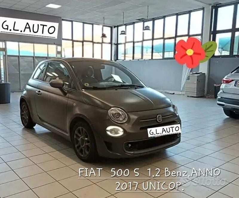 Usata Fiat 500S S 2017 Verde Berlina