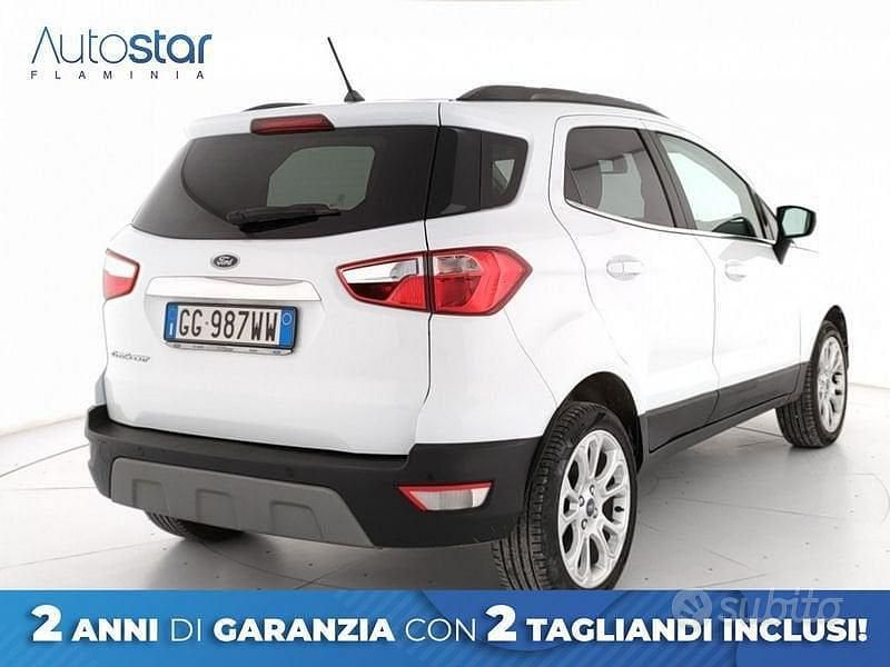 Usata Ford Ecosport Titanium S 125 CV (91 kW) 2021 Bianco SUV